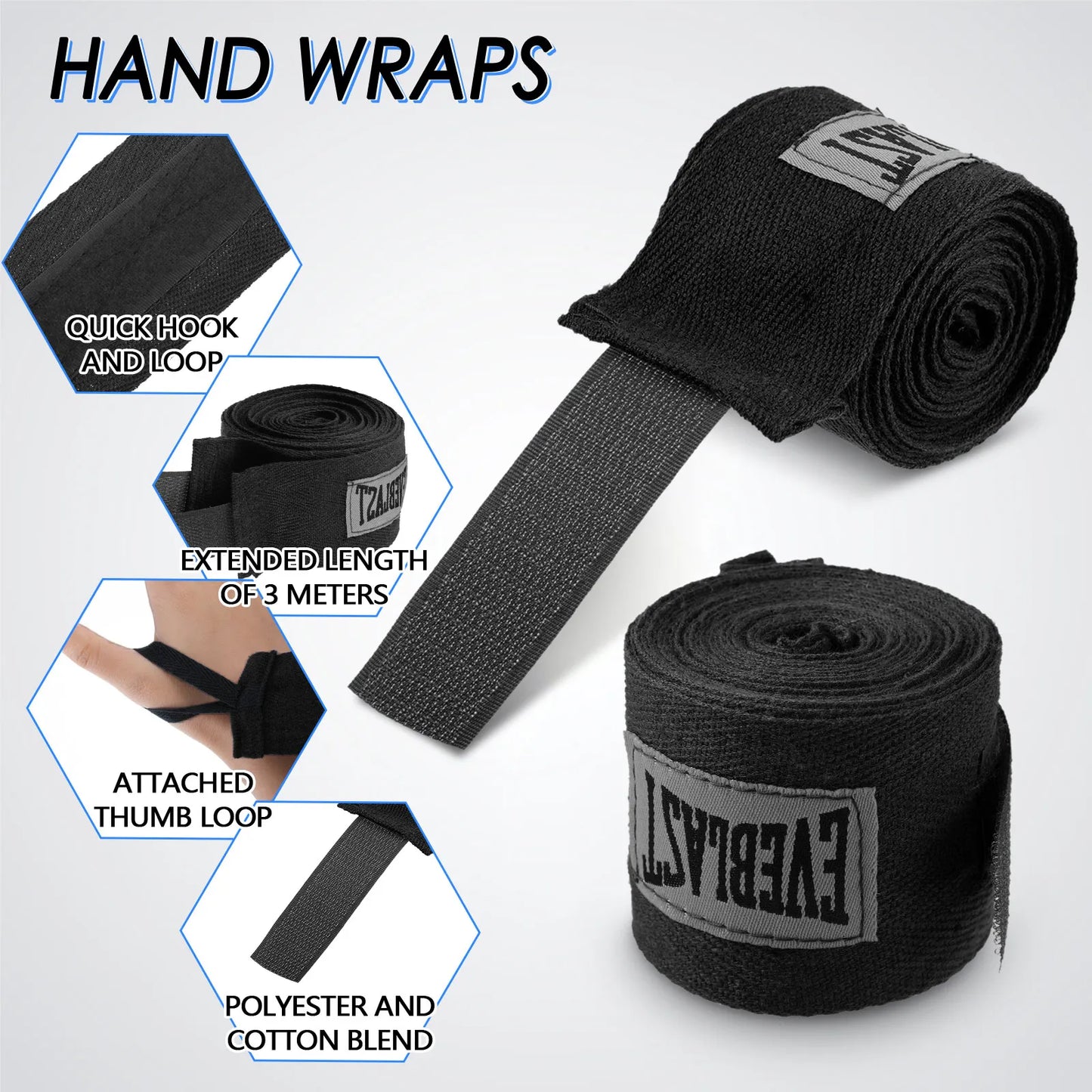 Premium Boxing Bandages